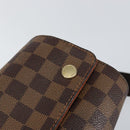 LOUIS VUITTON Damier Ebene Naviglio Shoulder Bag N45255 LV Auth 149689-19