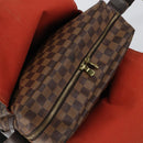 LOUIS VUITTON Damier Ebene Naviglio Shoulder Bag N45255 LV Auth 149689-20