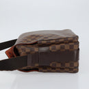 LOUIS VUITTON Damier Ebene Naviglio Shoulder Bag N45255 LV Auth 149689-4