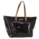 LOUIS VUITTON Monogram Vernis Bellevue GM Tote Bag Amarante M93589 Auth 149692-1