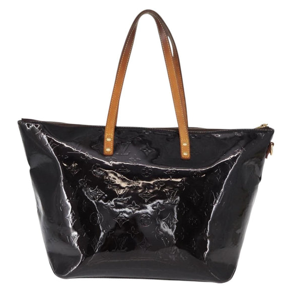 LOUIS VUITTON Monogram Vernis Bellevue GM Tote Bag Amarante M93589 Auth 149692