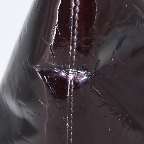 LOUIS VUITTON Monogram Vernis Bellevue GM Tote Bag Amarante M93589 Auth 149692