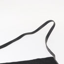 Christian Dior Trotter Canvas Shoulder Bag Black Gold Auth 149701-8