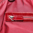 FENDI Zucca Canvas Hand Bag Black Brown Auth 149704-20