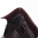 GUCCI GG Supreme Hand Bag PVC Beige Silver 114599 Auth 149706-20