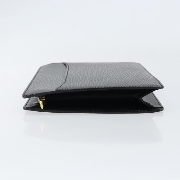 LOUIS VUITTON Epi Pochette Homme Clutch Bag Black Noir M52522 LV Auth 149707