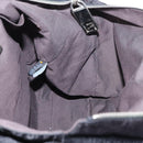 FENDI Zucchino Canvas Tote Bag Black Silver Auth 149710-20