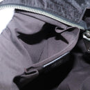 FENDI Zucchino Canvas Tote Bag Black Silver Auth 149710-22