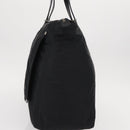 FENDI Zucchino Canvas Tote Bag Black Silver Auth 149710-3