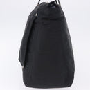 FENDI Zucchino Canvas Tote Bag Schwarz Silber Auth 149710-3