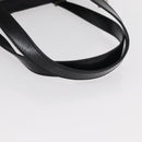 FENDI Zucchino Canvas Tote Bag Black Silver Auth 149710-7