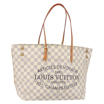 LOUIS VUITTON Damier Azur Cabas MM Tote Bag N41375 LV Auth 149711
