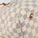 LOUIS VUITTON Damier Azur Cabas MM Tote Bag N41375 LV Auth 149711-16