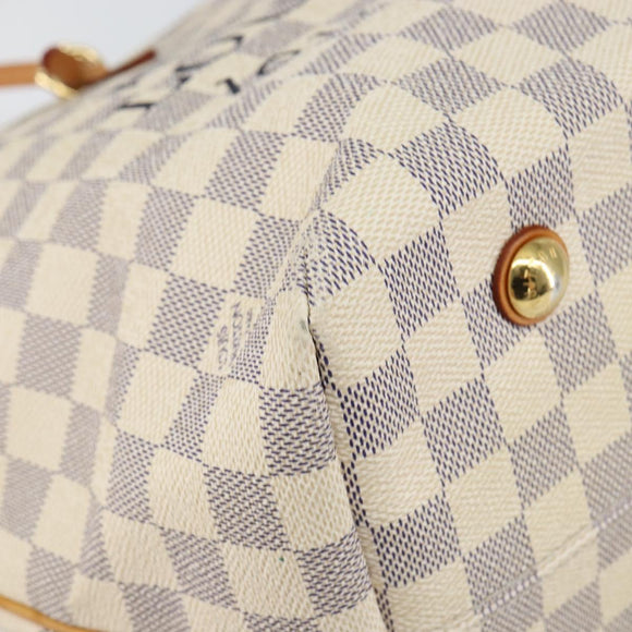 LOUIS VUITTON Damier Azur Cabas MM Tote Bag N41375 LV Auth 149711