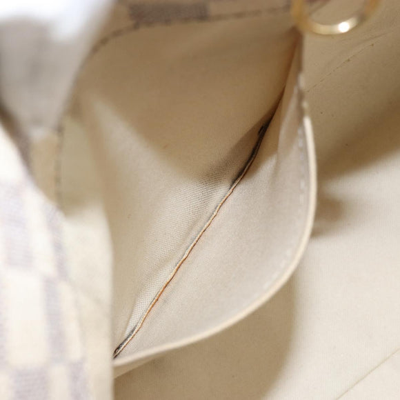 LOUIS VUITTON Damier Azur Cabas MM Tote Bag N41375 LV Auth 149711