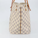 LOUIS VUITTON Damier Azur Cabas MM Tote Bag N41375 LV Auth 149711-4