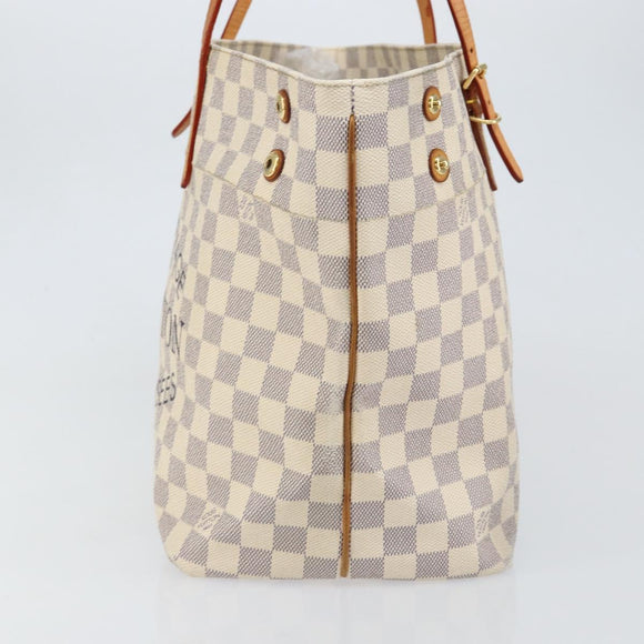 LOUIS VUITTON Damier Azur Cabas MM Tote Bag N41375 LV Auth 149711