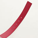 LOUIS VUITTON Multicolor Ceinture Carre Belt White M9682 LV Auth 149716A-13