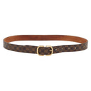 LOUIS VUITTON Damier Ebene Ceinture Mini Belt M9744 LV Auth 149717-1