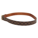 LOUIS VUITTON Damier Ebene Ceinture Mini Belt M9744 LV Auth 149717-3