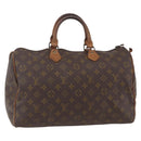 LOUIS VUITTON Monogram Speedy 35 Hand Bag Vintage M41524 LV Auth 149719-1