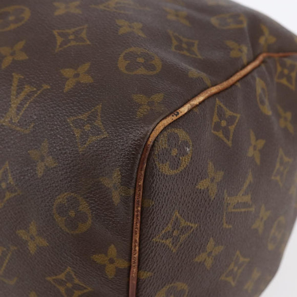 LOUIS VUITTON Monogram Speedy 35 Hand Bag Vintage M41524 LV Auth 149719
