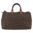 LOUIS VUITTON Monogram Speedy 35 Hand Bag Vintage M41524 LV Auth 149719-2