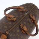LOUIS VUITTON Monogram Speedy 35 Hand Bag Vintage M41524 LV Auth 149719-6