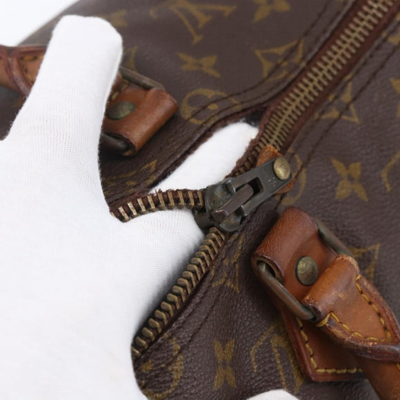 LOUIS VUITTON Monogram Speedy 35 Hand Bag Vintage M41524 LV Auth 149719