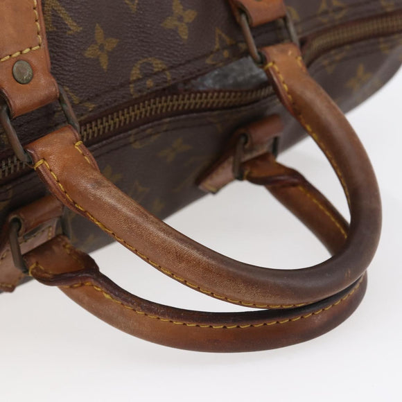 LOUIS VUITTON Monogram Speedy 35 Hand Bag Vintage M41524 LV Auth 149719