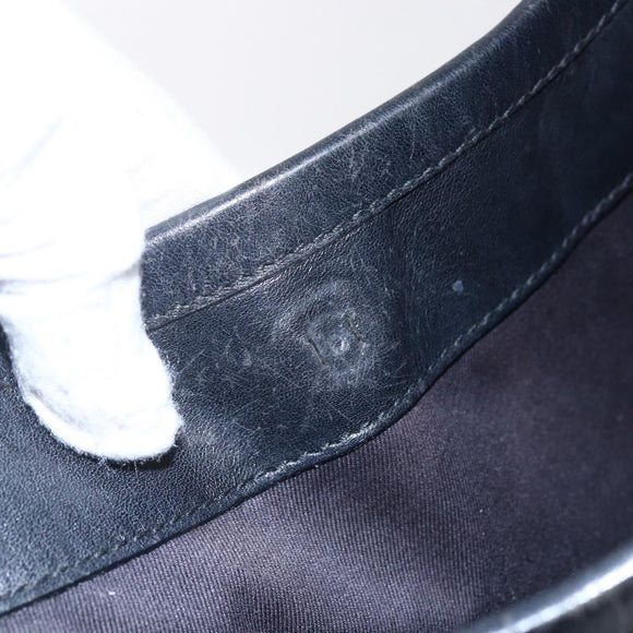 GUCCI GG Canvas Shoulder Bag Black 106242 Auth 149723