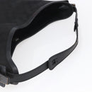 GUCCI GG Canvas Shoulder Bag Black 106242 Auth 149723-7