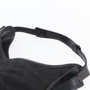 GUCCI GG Canvas Shoulder Bag Black 106242 Auth 149723-14