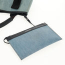 BALENCIAGA Navy Cabas S Hand Bag PVC Leather Blue Silver 339933 Auth 149725-20