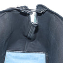 BALENCIAGA Navy Cabas S Hand Bag PVC Leather Blue Silver 339933 Auth 149725-27