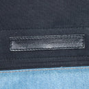 BALENCIAGA Navy Cabas S Hand Bag PVC Leather Blue Silver 339933 Auth 149725-12