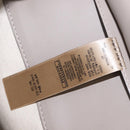 BURBERRY Medium Belt Bag Hand Bag Canvas 2way Beige Silver Auth 149727-12