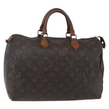 LOUIS VUITTON Monogram Speedy 35 Hand Bag M41524 LV Auth 149728