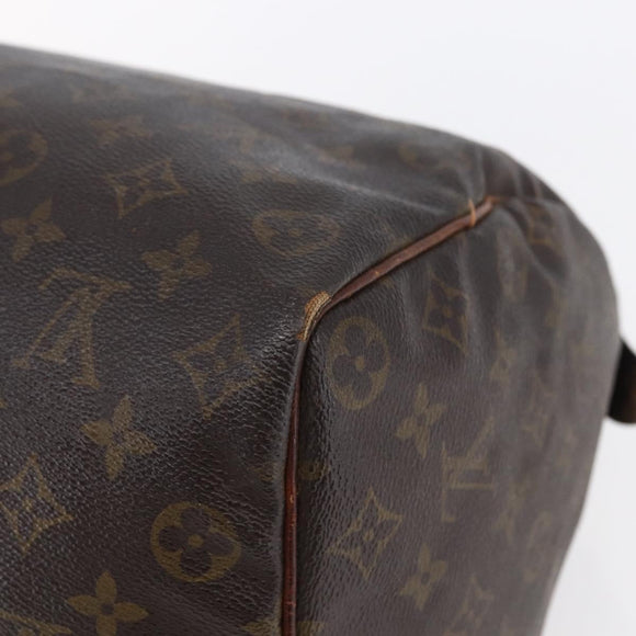 LOUIS VUITTON Monogram Speedy 35 Hand Bag M41524 LV Auth 149728