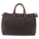 LOUIS VUITTON Monogram Speedy 35 Hand Bag M41524 LV Auth 149728-13