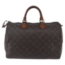 LOUIS VUITTON Monogram Speedy 35 Hand Bag M41524 LV Auth 149728-2