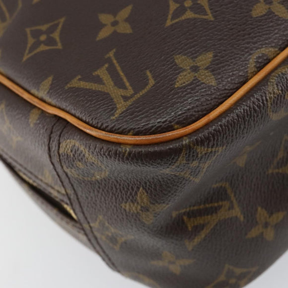 LOUIS VUITTON Monogram Trouville Hand Bag M42228 LV Auth 149729