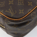 LOUIS VUITTON Monogram Trouville Hand Bag M42228 LV Auth 149729-17