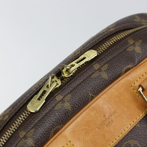 LOUIS VUITTON Monogram Trouville Hand Bag M42228 LV Auth 149729