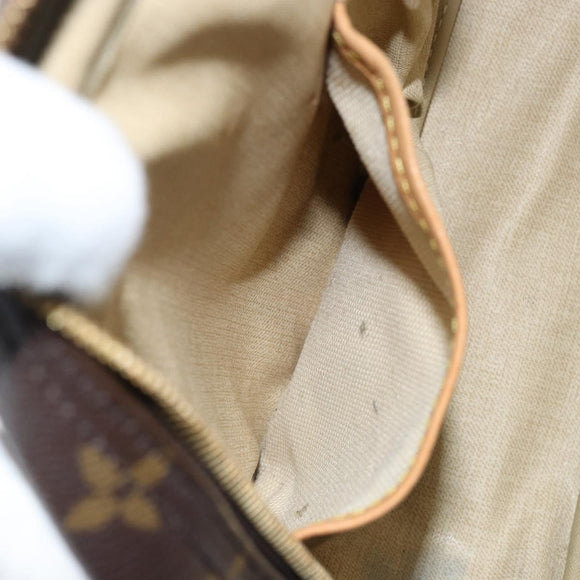 LOUIS VUITTON Monogram Trouville Hand Bag M42228 LV Auth 149729