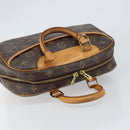 LOUIS VUITTON Monogram Trouville Hand Bag M42228 LV Auth 149729-6