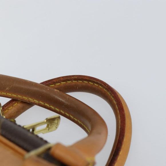 LOUIS VUITTON Monogram Trouville Hand Bag M42228 LV Auth 149729