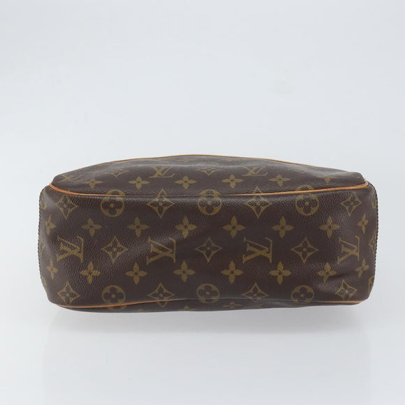 LOUIS VUITTON Monogram Trouville Hand Bag M42228 LV Auth 149729