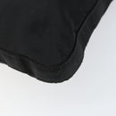 PRADA Shoulder Bag Nylon Black Silver Auth 149732-16