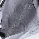 PRADA Shoulder Bag Nylon Black Silver Auth 149732-10